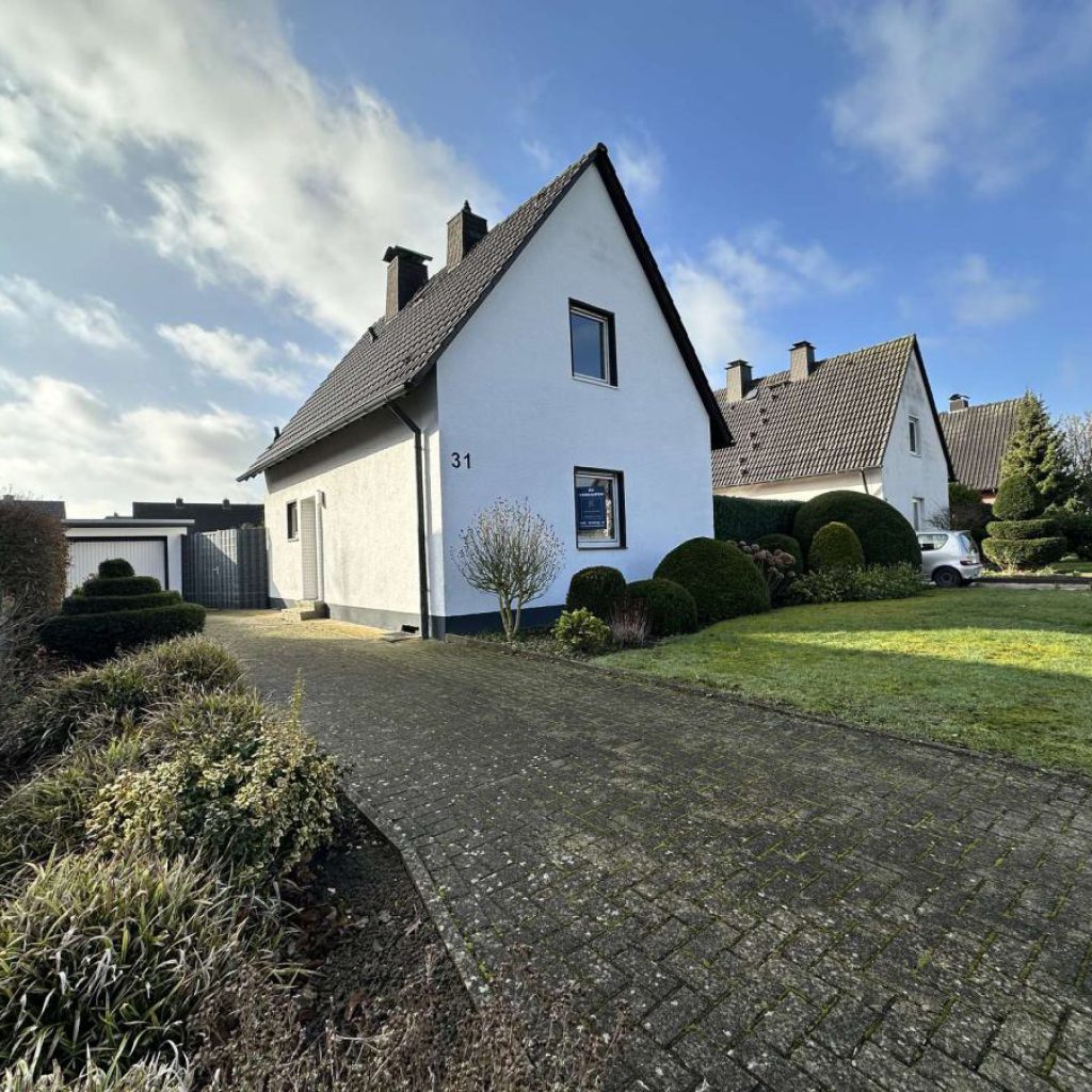 Charmantes Einfamilienhaus in ruhiger Wohnlage von Ahlen – ideal zur Eigennutzung!