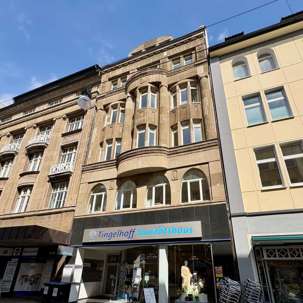 Attraktive Gewerbeeinheit im Herzen von Dortmund – 69 m² Büro-/Praxisfläche am Ostenhellweg